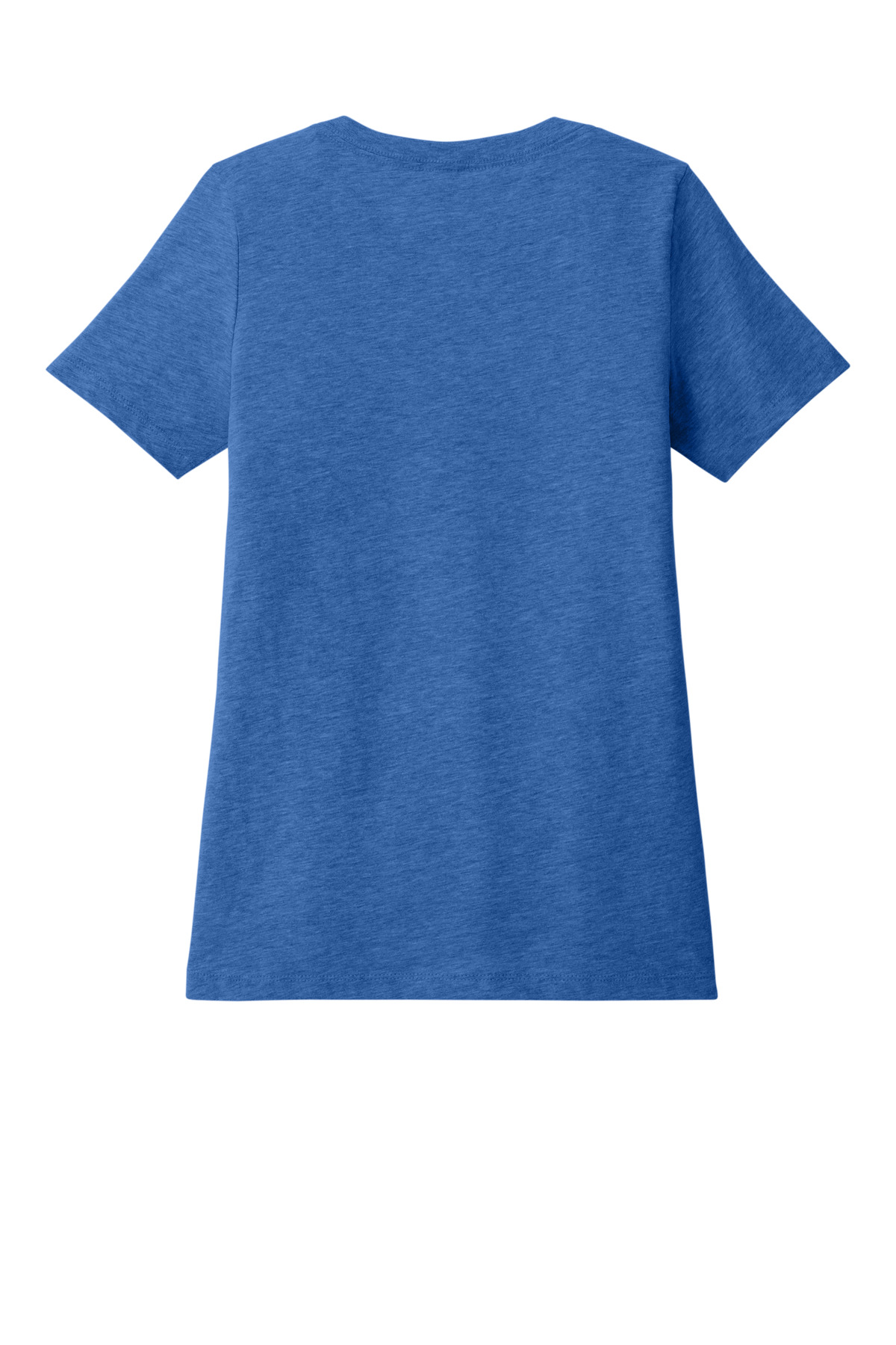 BELLA+CANVAS Women's Relaxed Heather CVC V-Neck Tee BC6405CVC 18