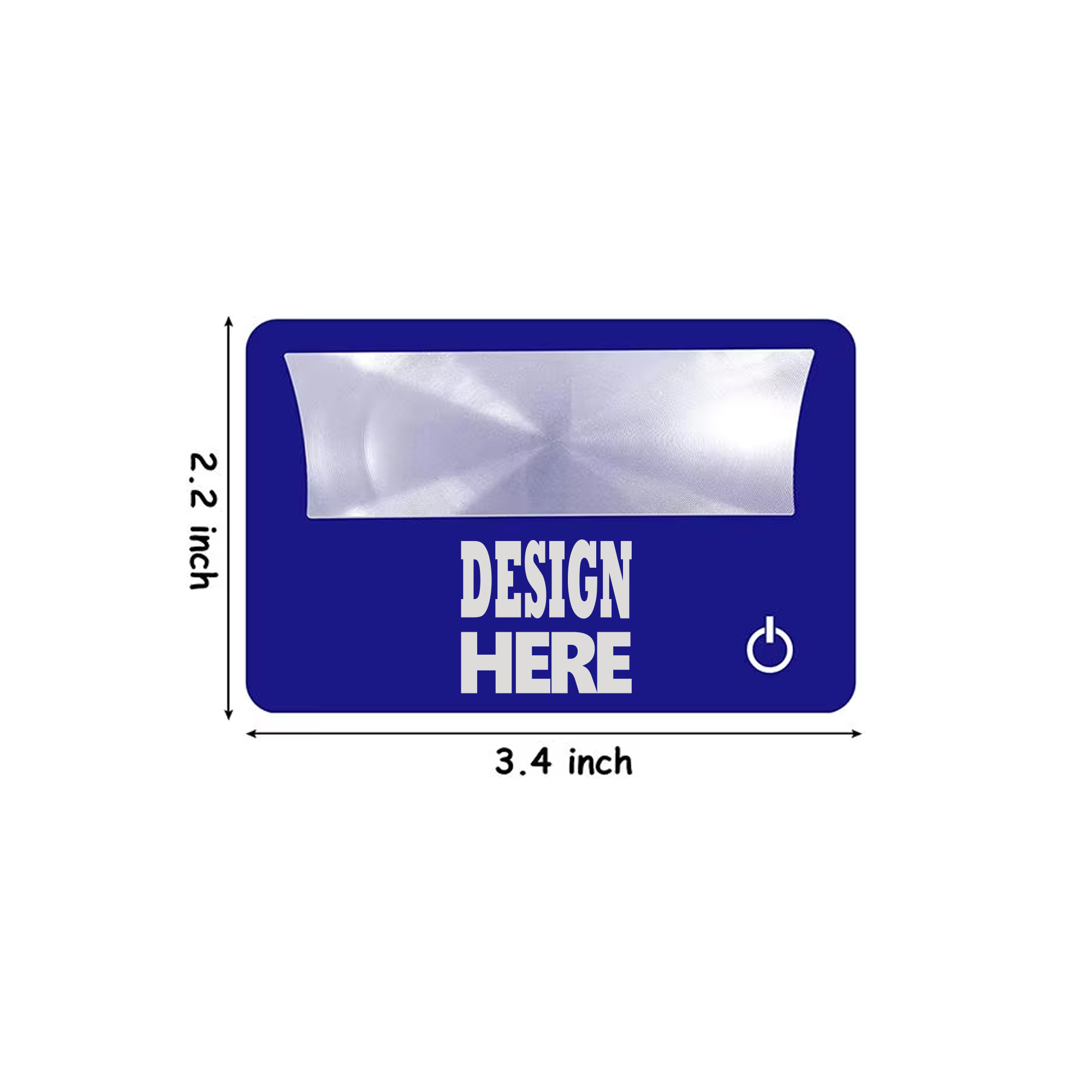 Credit Card LED Magnifying Glass Bookmark 3