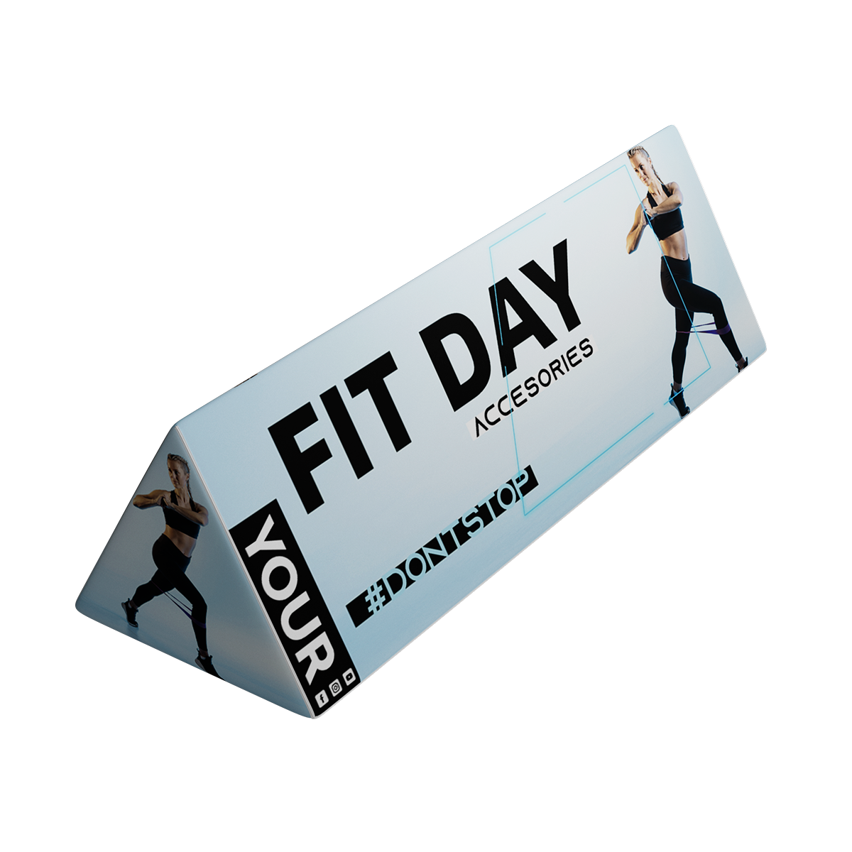 Triangle Display - 118"w x 40"h 1