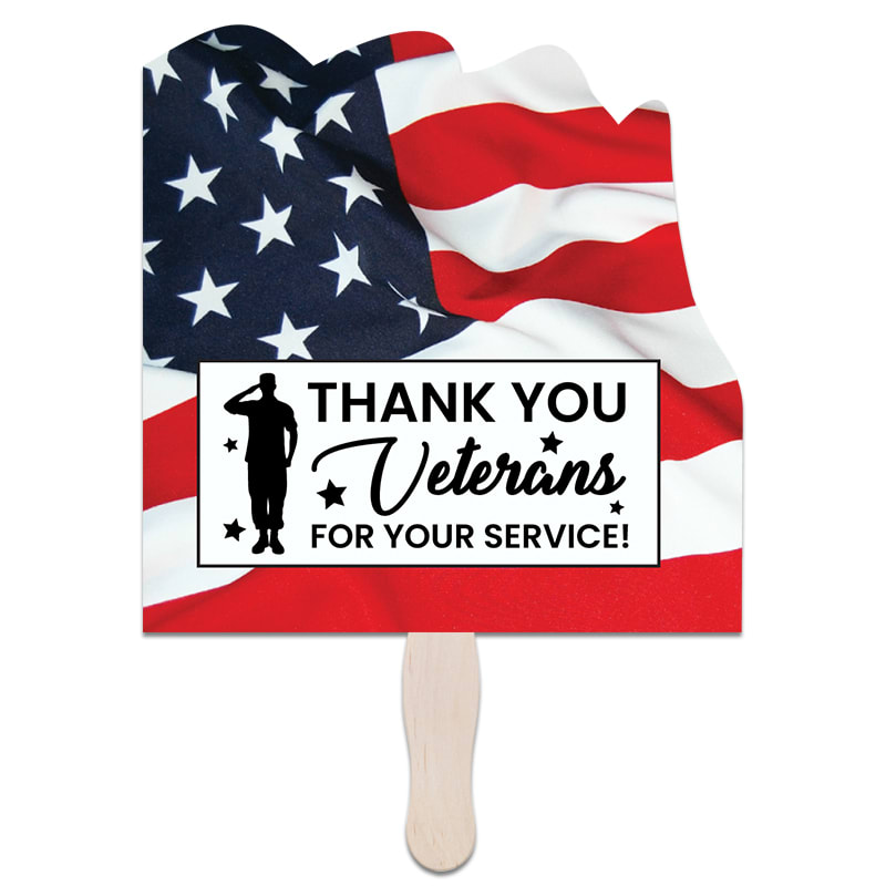 Flag Hand Fans 8