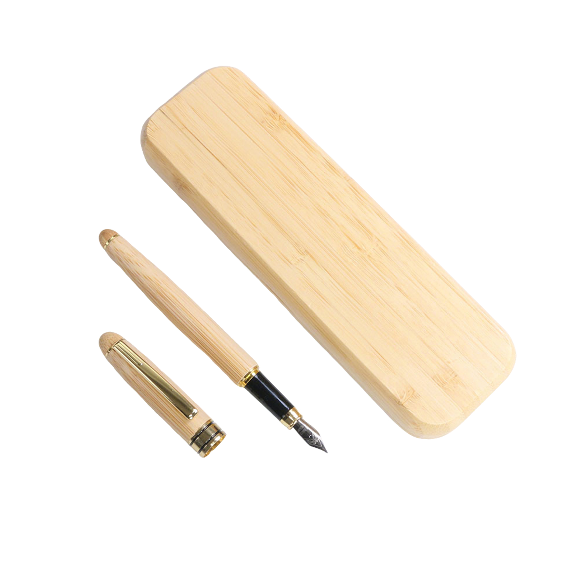 Wooden Ballpoint Pen Gift Set 6.62" Width X 2" Height 5