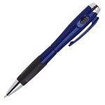 Oren II Blue Light Click Plastic Ballpoint Pen 1