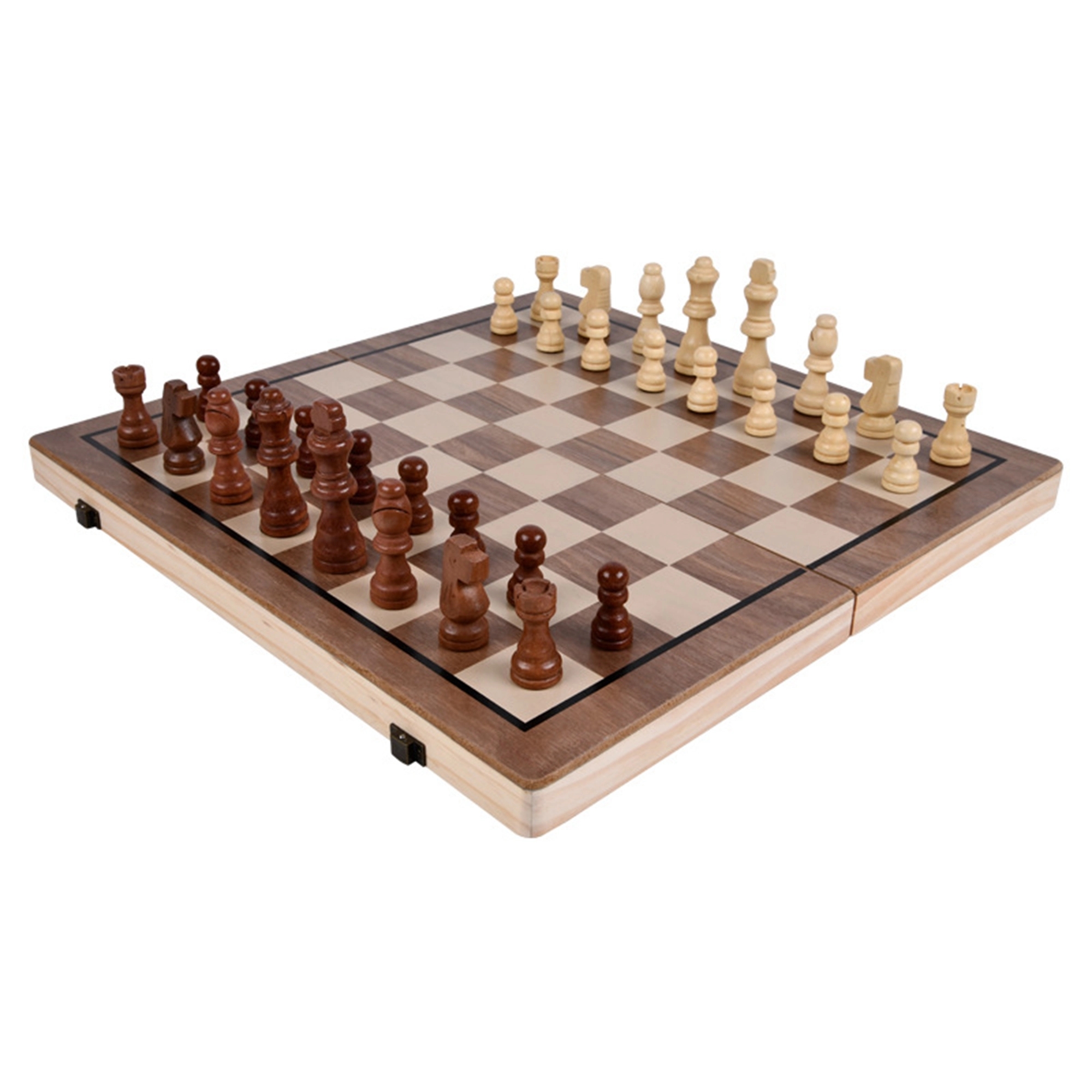 Wooden Chess Set Board Game for Adults and Kids 2