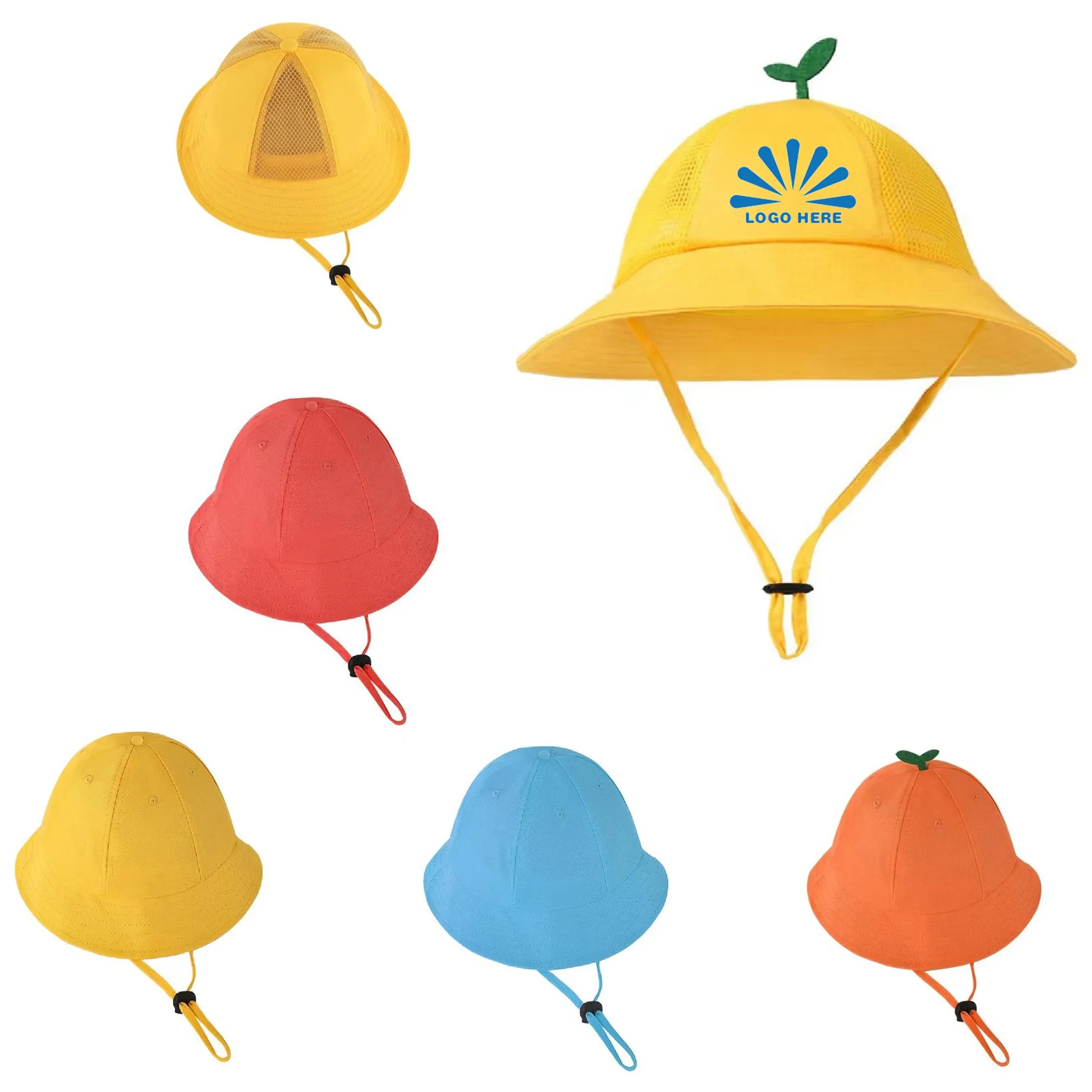 Cotton Parent-Child Fisherman Hat 2