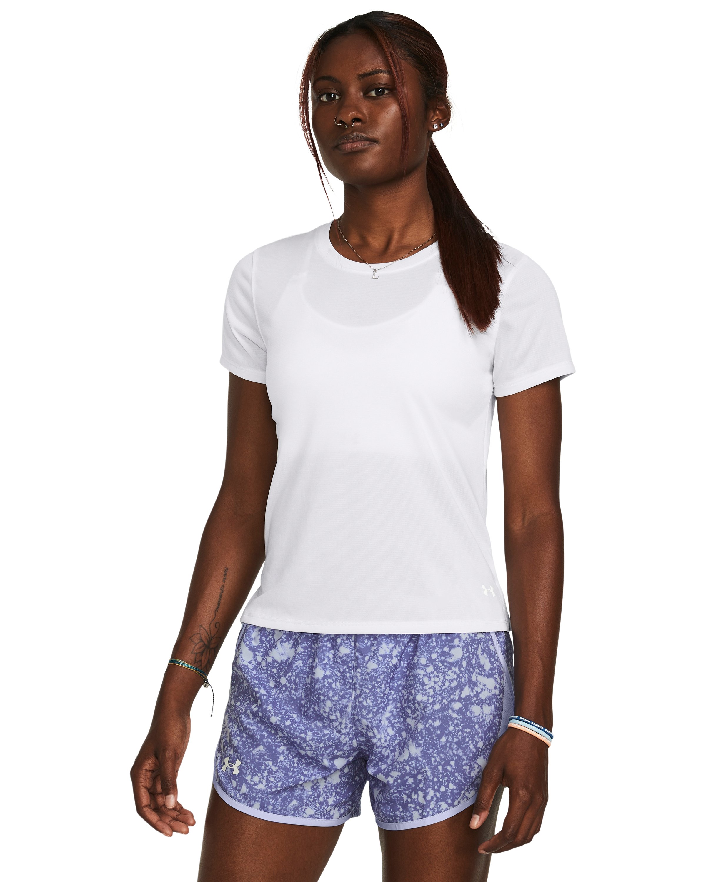 UA Launch Women's Short Sleeve 1