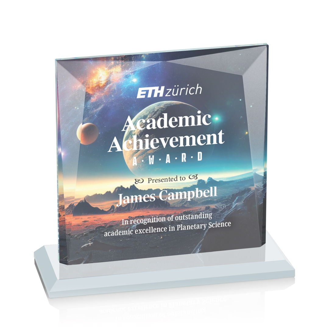 Tanner VividPrint™ Award - White 3