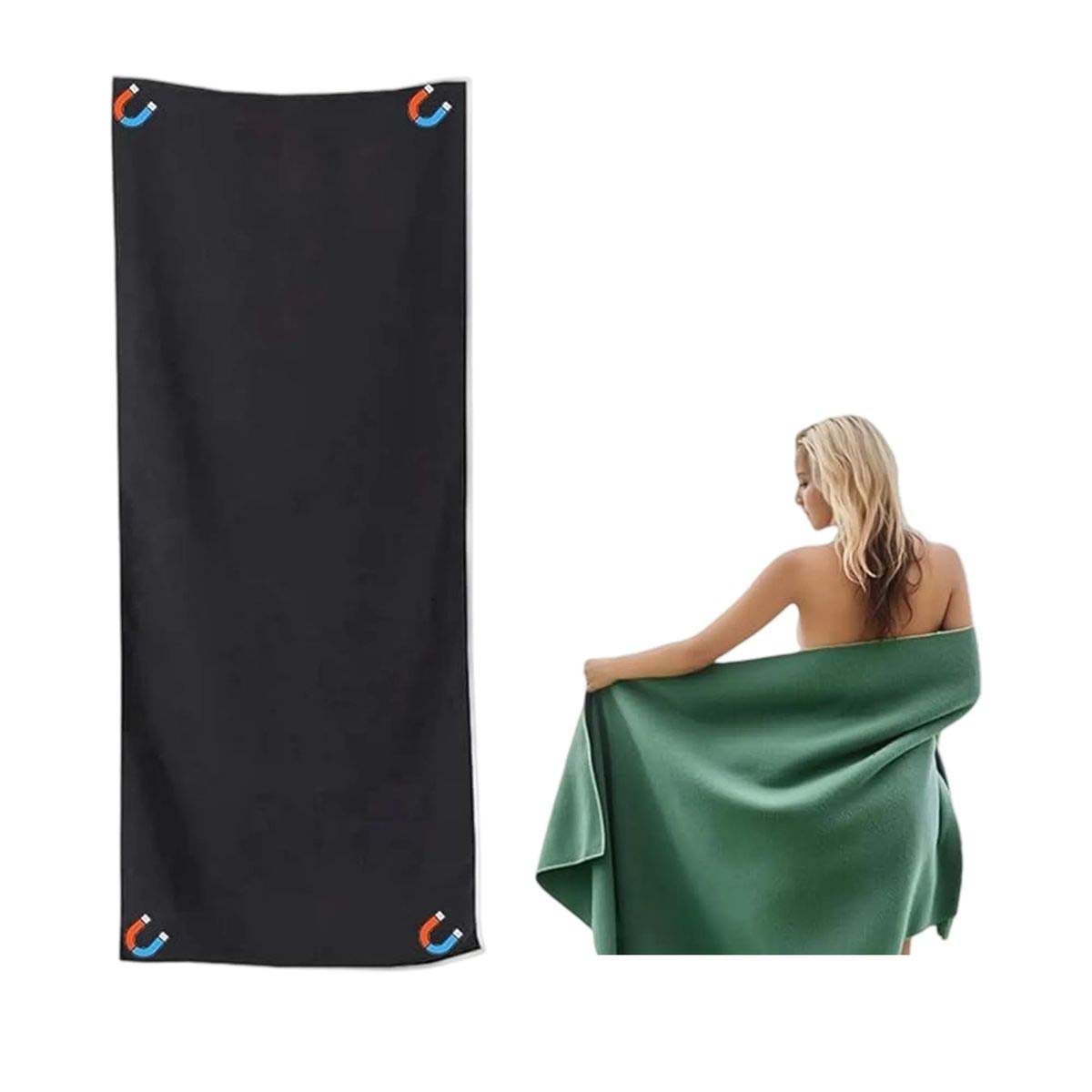 Magnetic Bath Towel for Outdoor Use 2