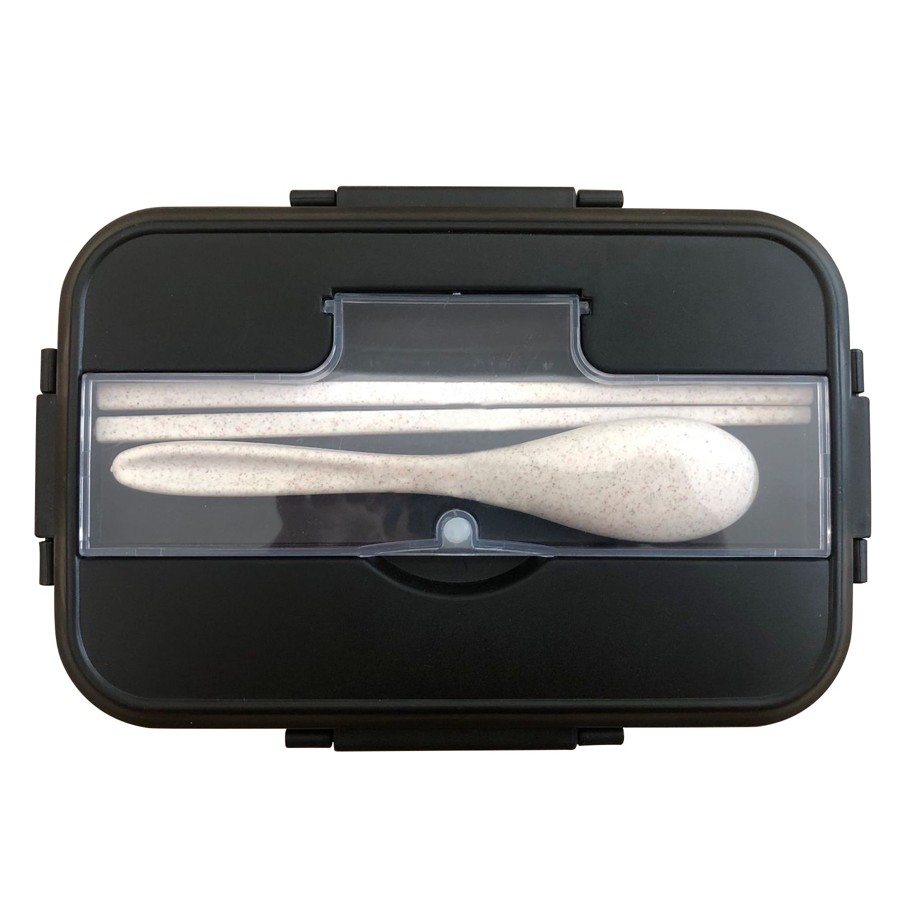 Wheat Straw Bento Lunch Box with Spoon Fork 3