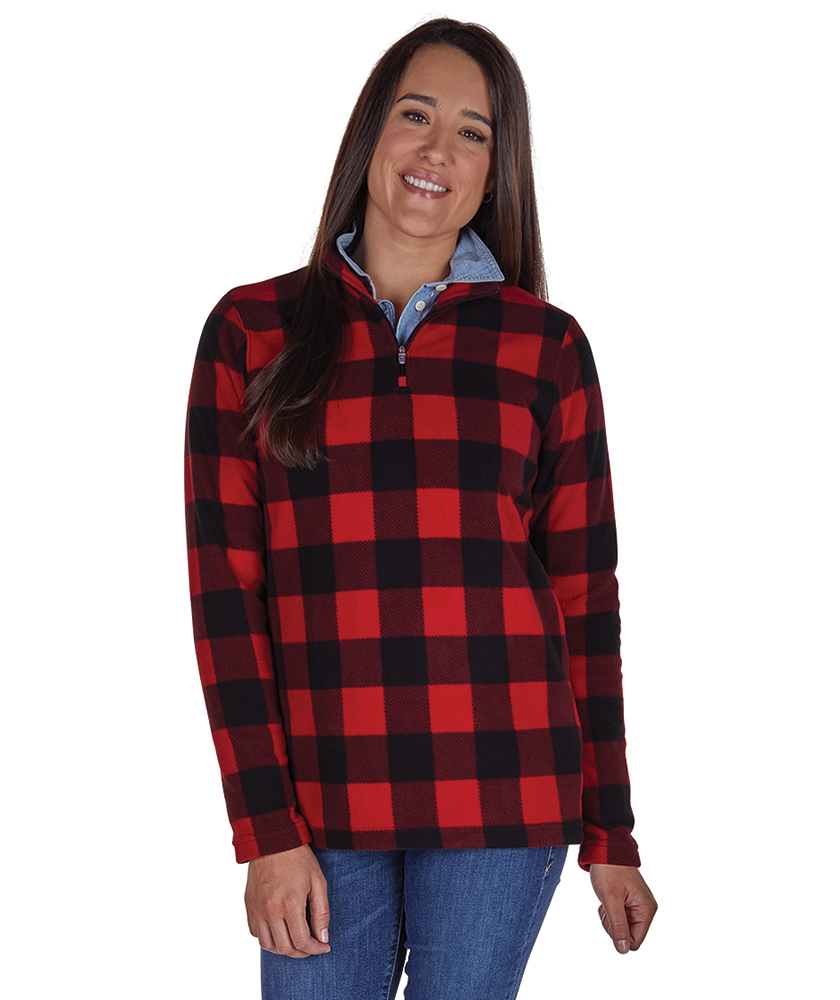 Women's Freeport Microfleece Printed Pullover