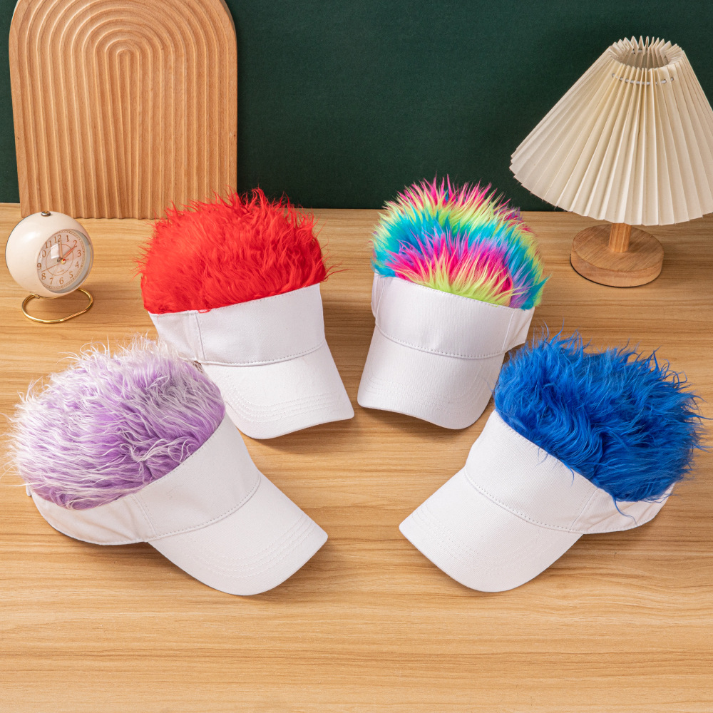 Crazy Hair Baseball Cap 2