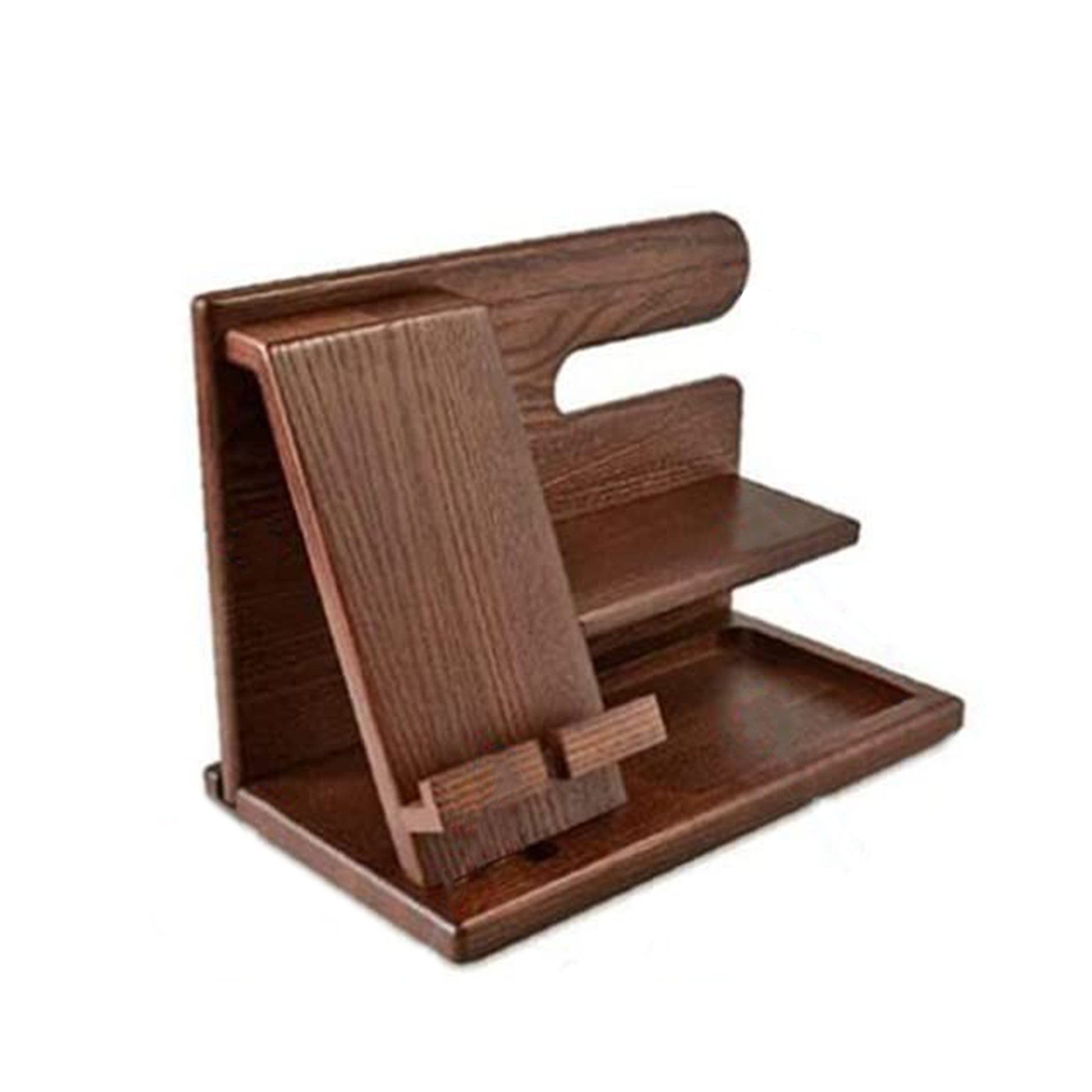 Wooden Desktop Organizer Shelf 2