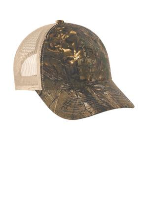 Unstructured Camouflage Mesh Back Cap
