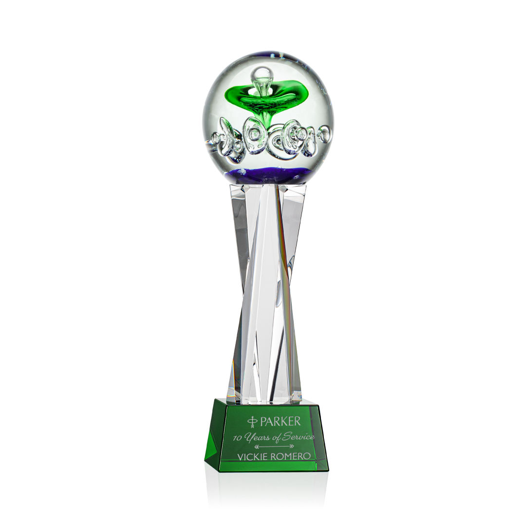 Aquarius Award on Grafton Base - Green 2