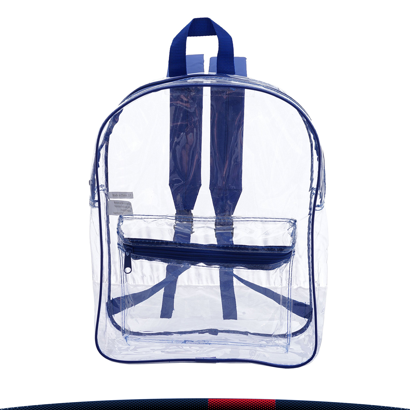 Outip Clear Backpack, custom backpack with logo imprint 5