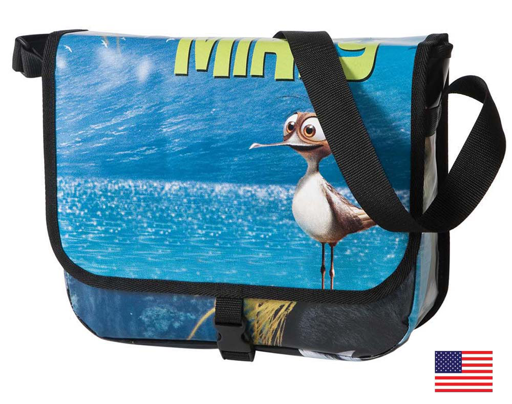 Grinder Recycled Banner Messenger Bag 2