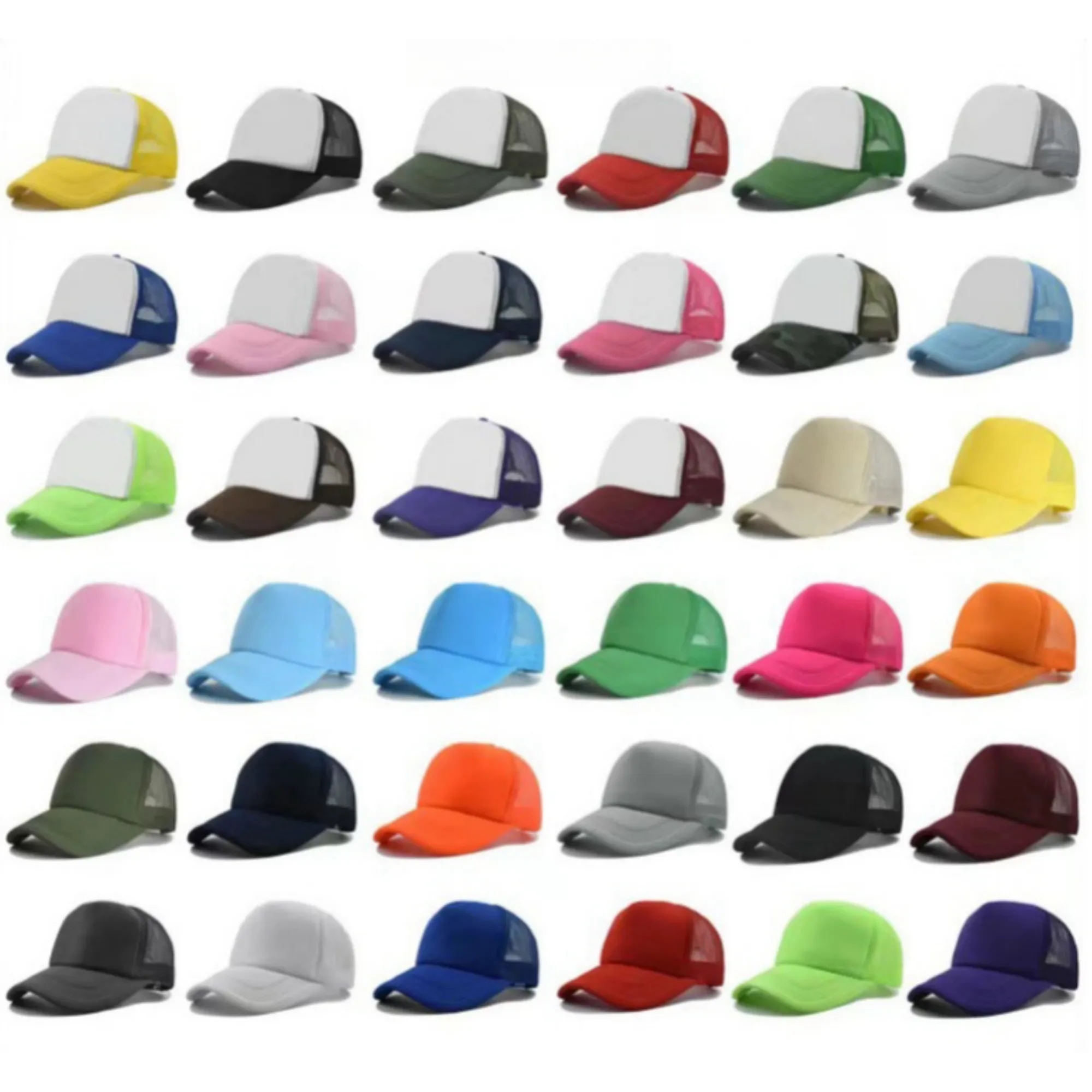 Mesh Cotton Baseball Trucker Cap 6