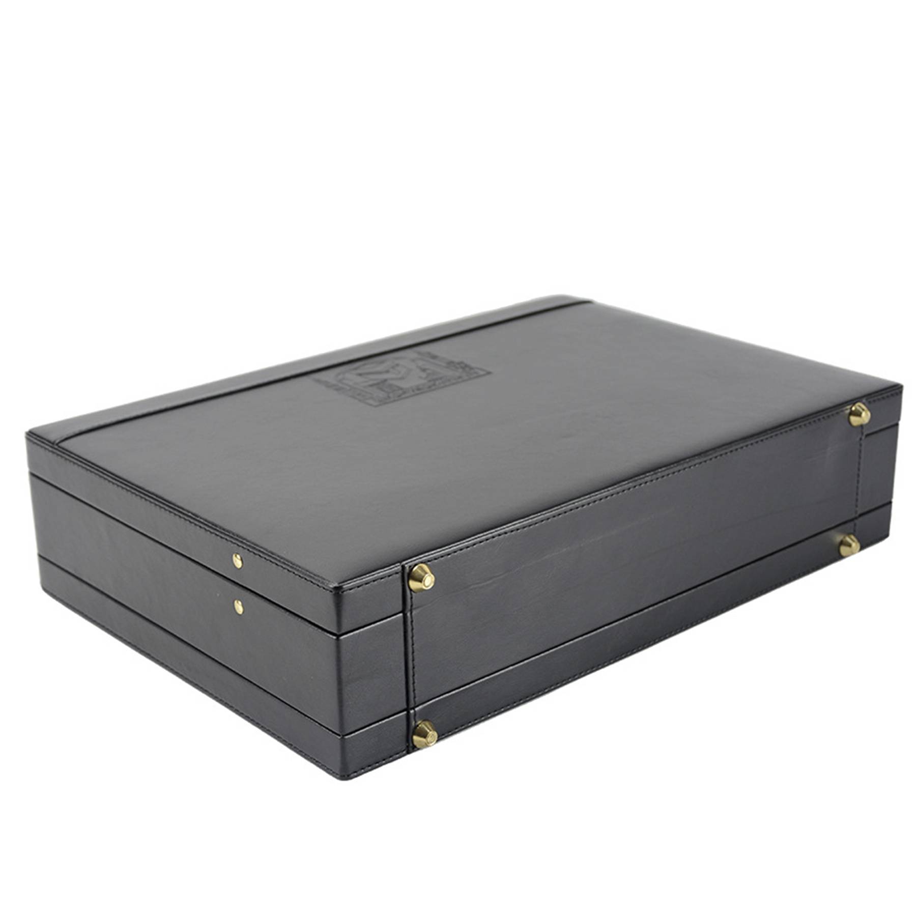 Mens Attache Briefcase Dual Combination Locks 9
