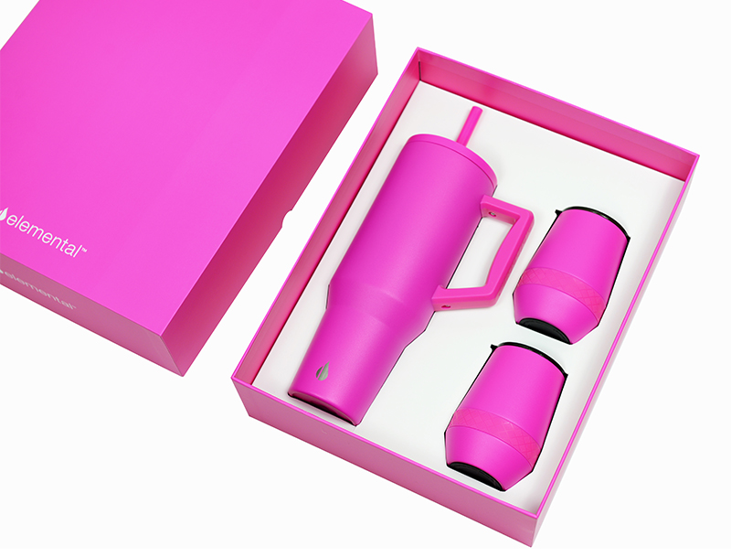 Elemental® Gift Set 40oz Commuter Tumbler and 10oz Recess Stemless Tumbler 6