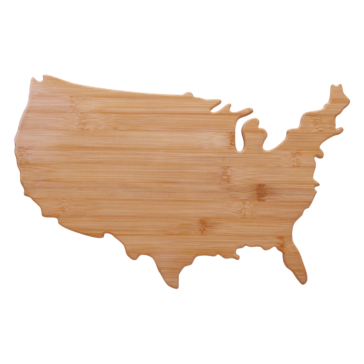 USA Shape Bamboo Cutting Board 2