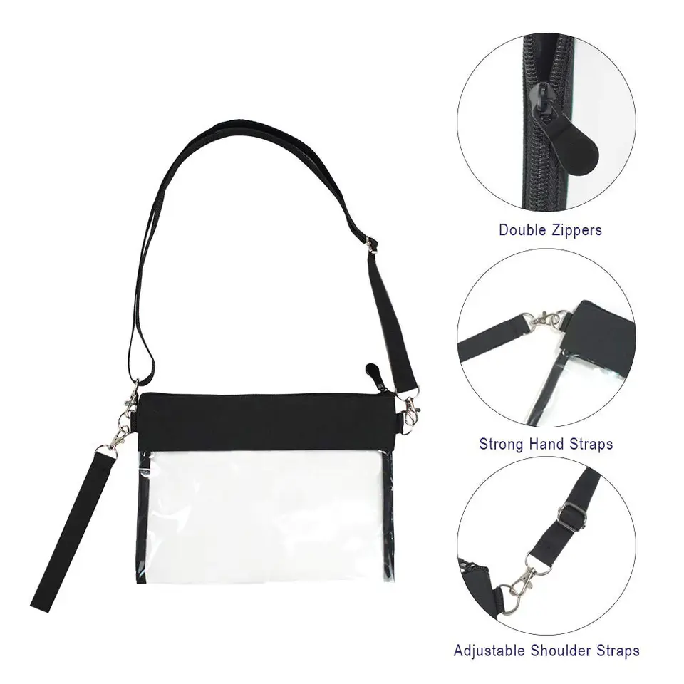 Clear Crossbody Purse Bag 1
