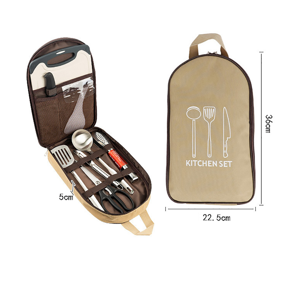Outdoor Camping Kitchenware 8PCS Set 5