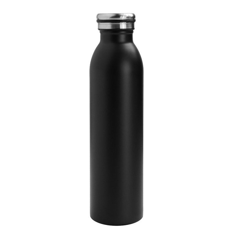 20 Oz. iPosh Double Wall Stainless Steel Vacuum Insulated Bottle (Black)