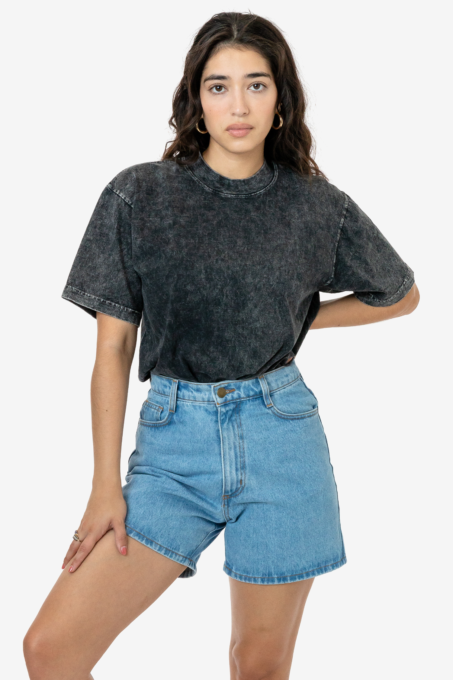 6.5 OZ S/S GARMENT DYE T-SHIRT (MINERAL WASH) 31