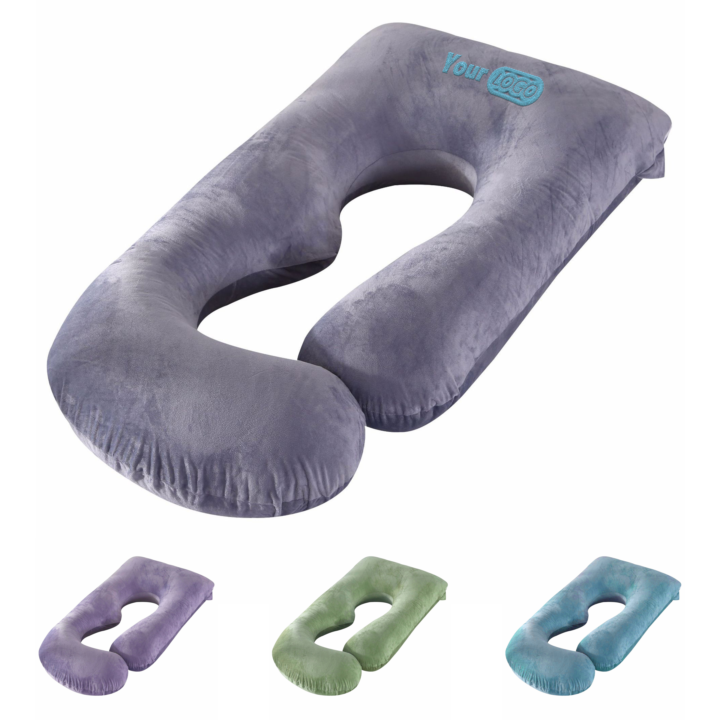Polyester Detachable Side Sleeping Maternity Pillow 3
