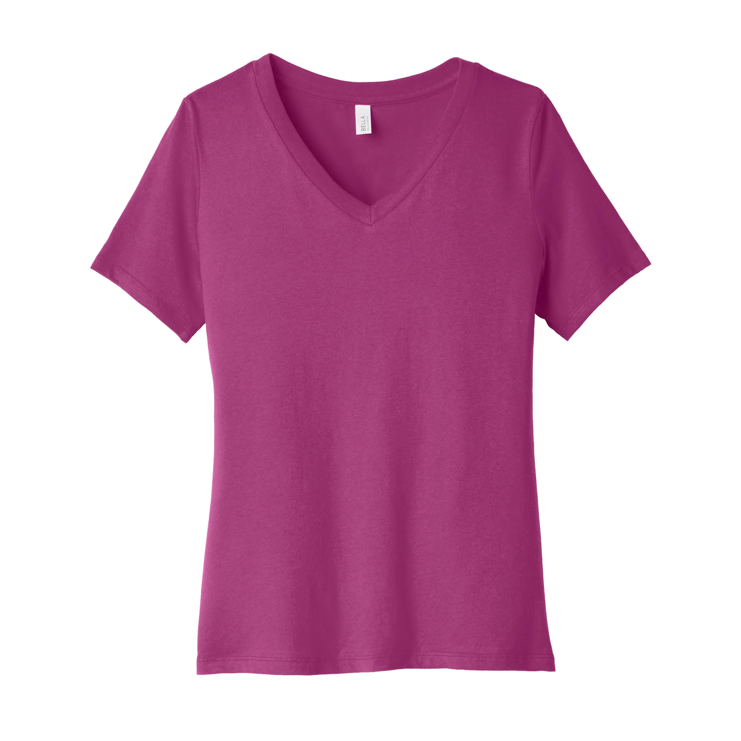 Bella+Canvas Ladies' Relaxed Jersey Short-Sleeve V-Neck 34