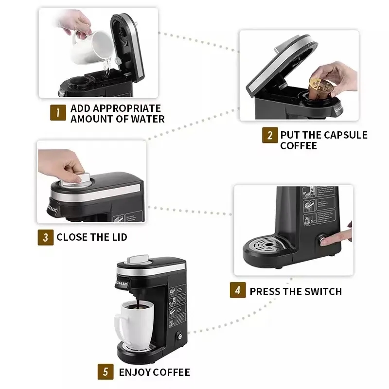 Single Serve Coffee Maker 4