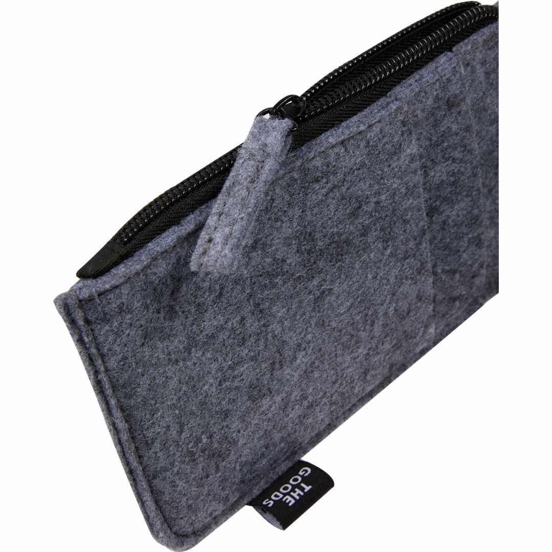 THE GOODS™ Recycled Felt Lanyard Wallet 21