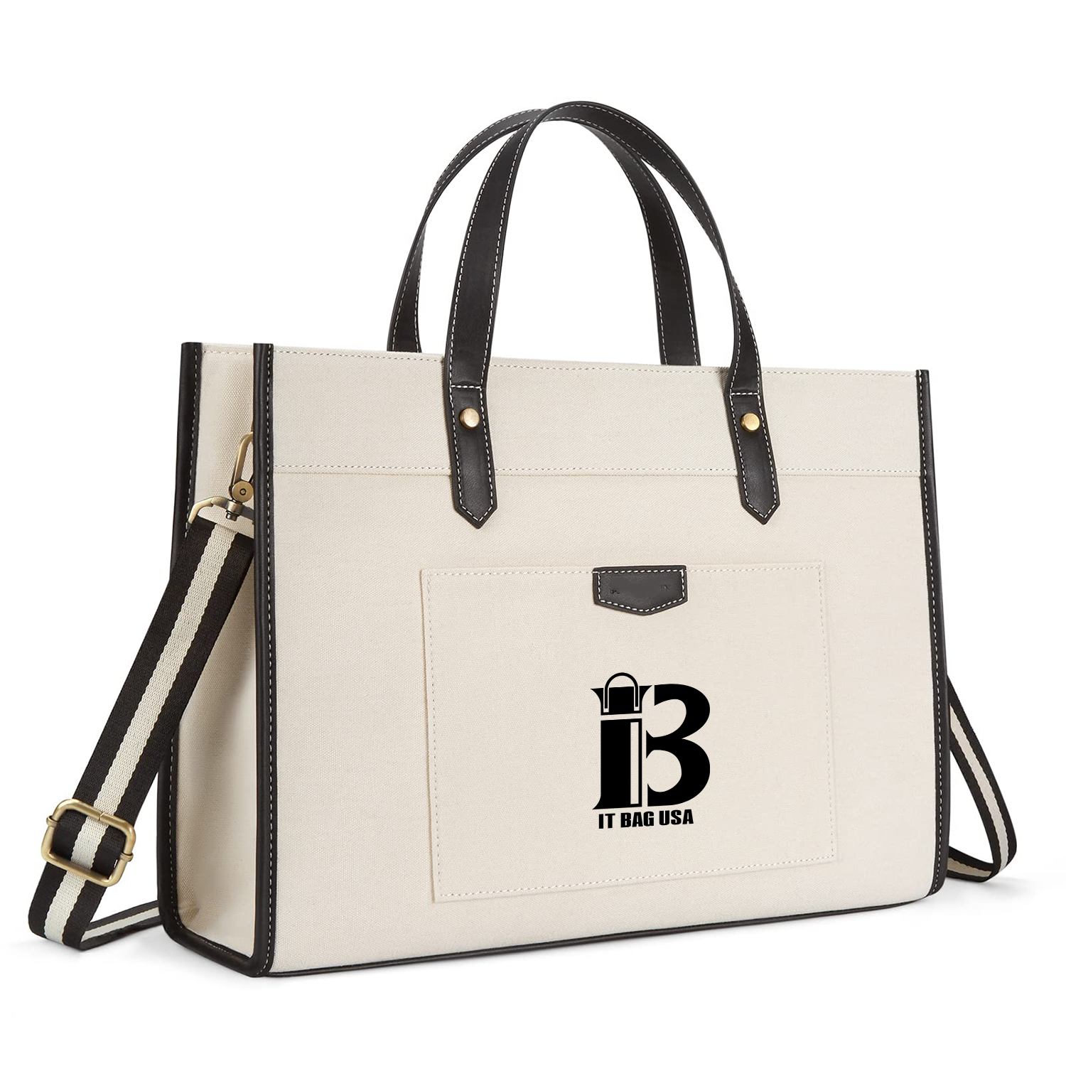 Canvas Laptop 15.6 Inch Work Shoulder Bags 2