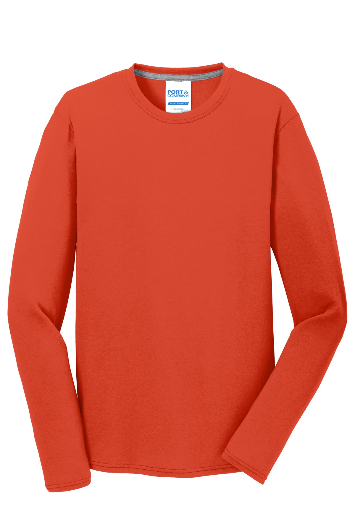 Port & Company® Long Sleeve Performance Blend Tee 25