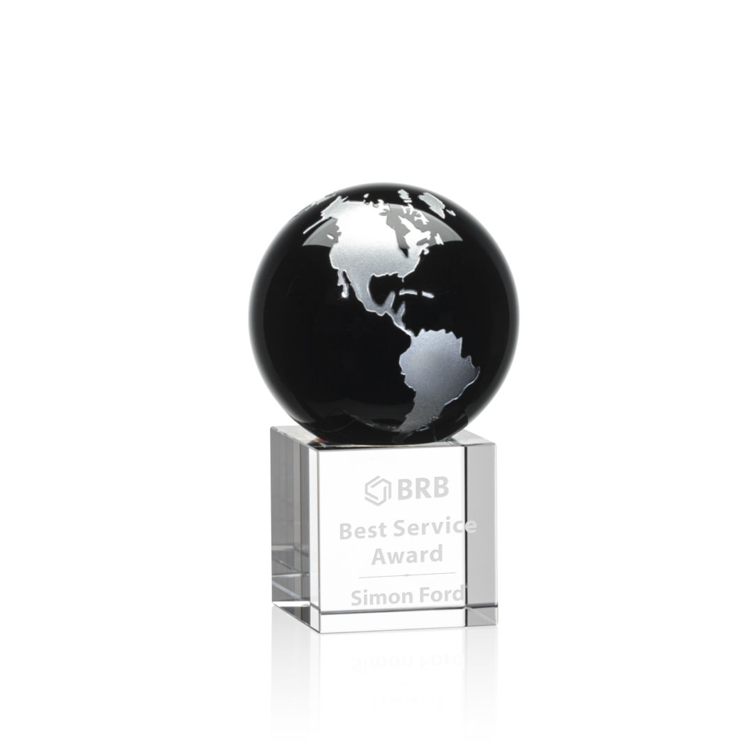 Haywood Globe Award - Black/Silver