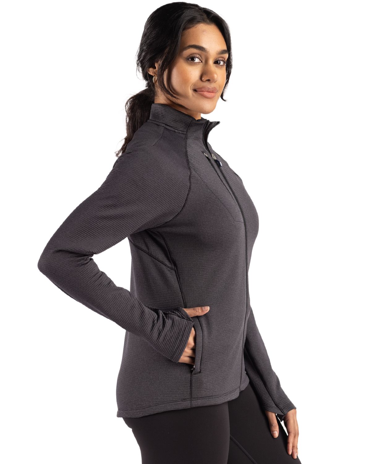 Peshastin Fleece Recycled Womens Full Zip Jacket