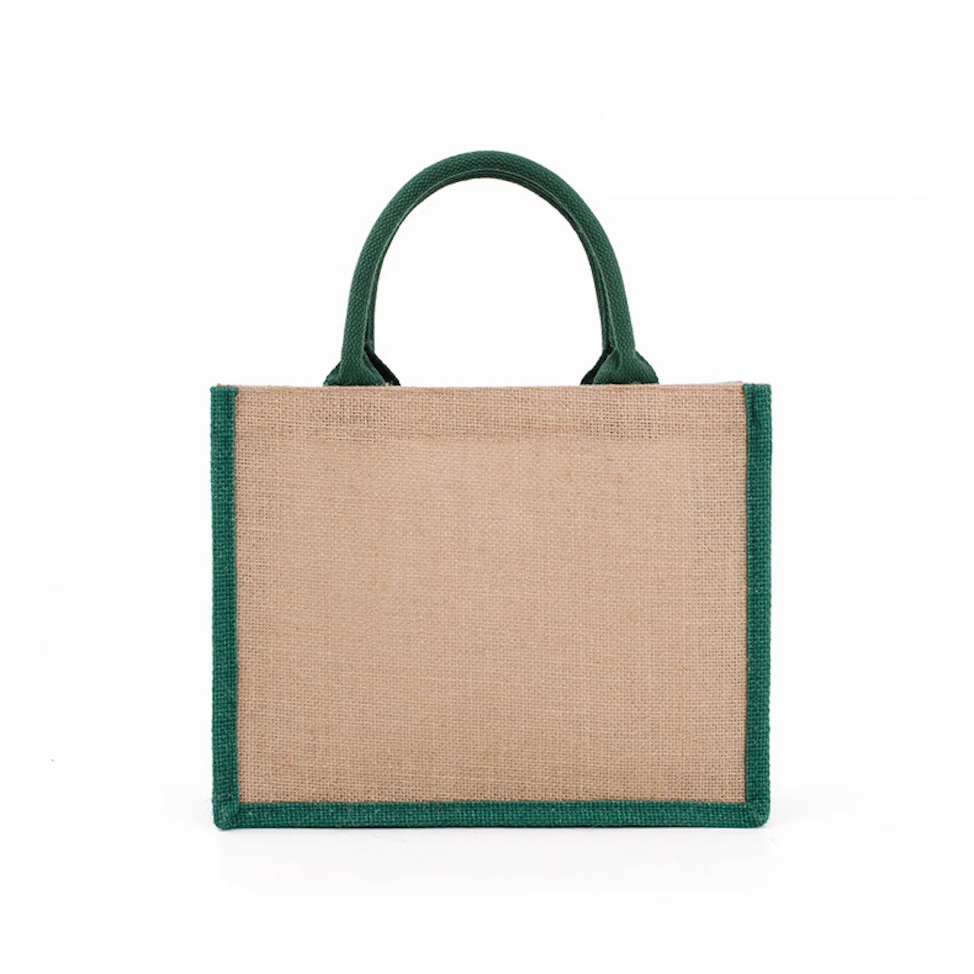 MOQ50 Jute Tote Bag, custom tote bag with logo imprint 6