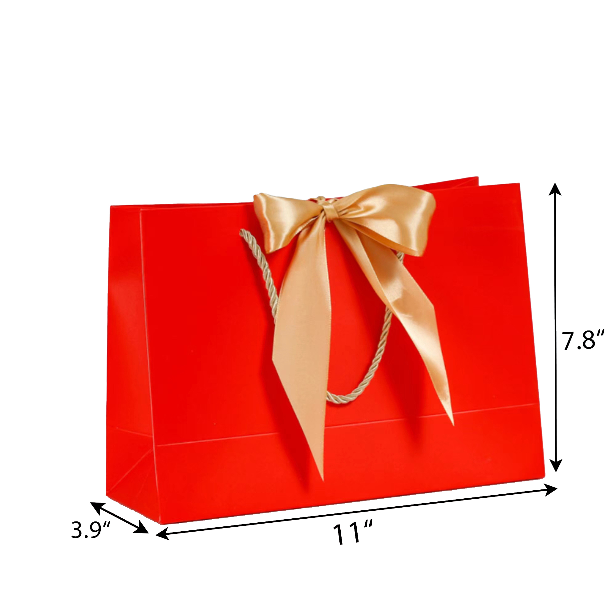 Euro Gift Bags with Bow Ribbon 2