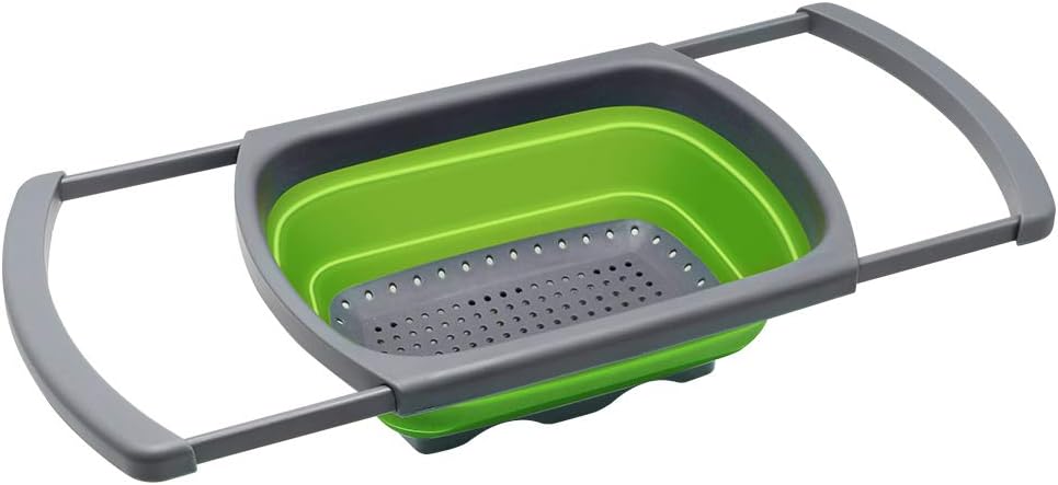 The Sink Vegetable/Fruit Strainer Basket with Extendable Handles 12