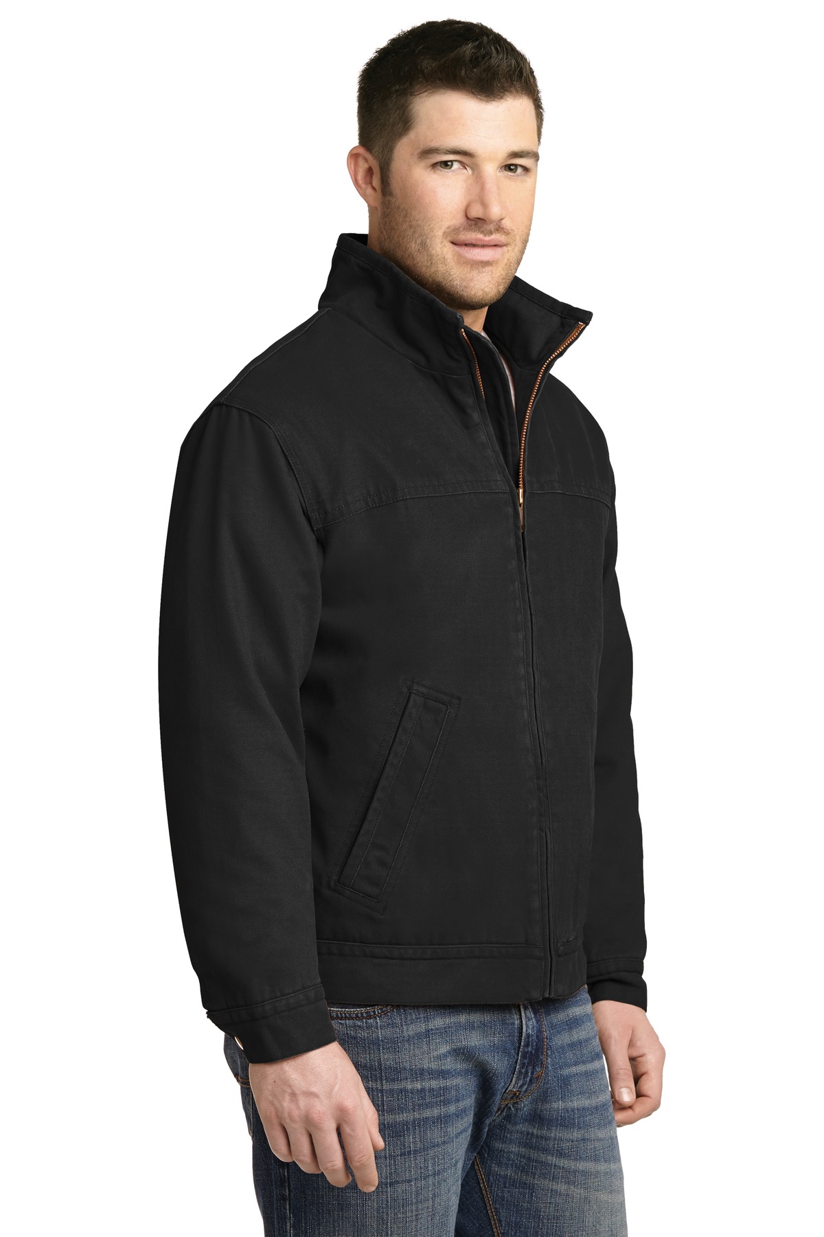 CornerStone Washed Duck Cloth Flannel-Lined Work Jacket. CSJ40 21