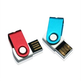 256MB Mini Chip on Board (COB) Swivel USB 2.0 Flash Drive. 4