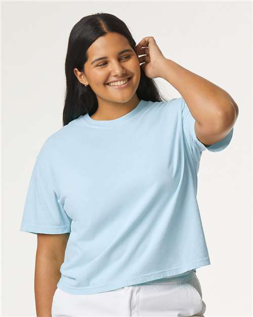 Women's Garment-Dyed Heavyweight Boxy T-Shirt - 3023CL 13