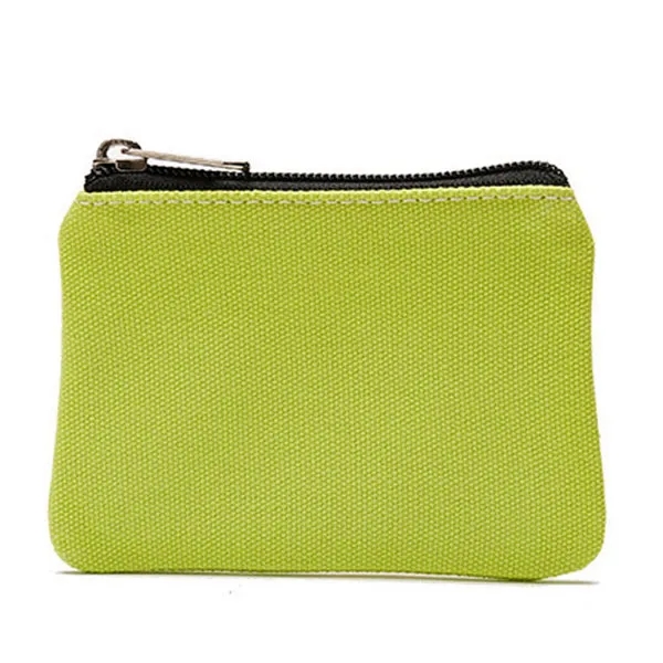 Cotton Canvas Coin Pouch Storage Bag 12
