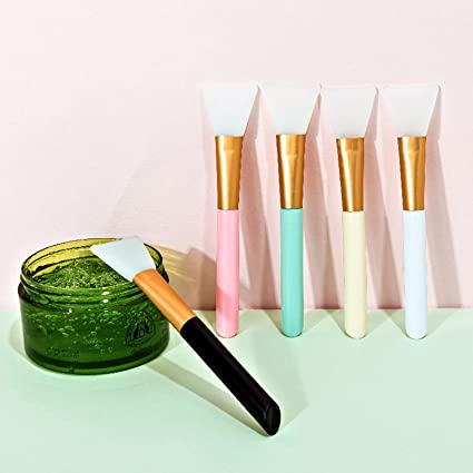 Soft Silicone Facial Mud Mask Applicator DIY Make up Brush 6