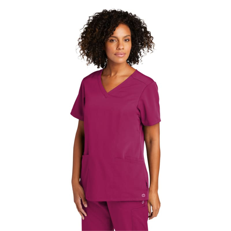 WonderWink Women's Premiere Flex V-Neck Top 2
