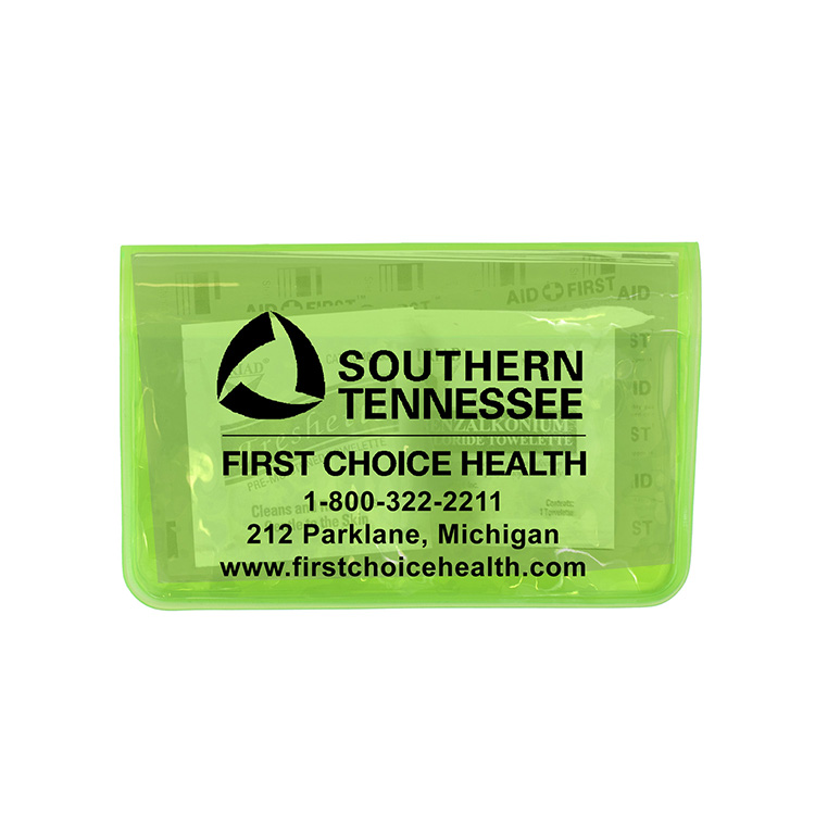 "Heal-on-the-Go L" 10 Piece Economy Healthy Living Pack in Colorful Vinyl Pouch 45