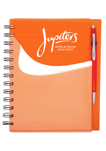 Spiral Notebooks with Front Pocket 13
