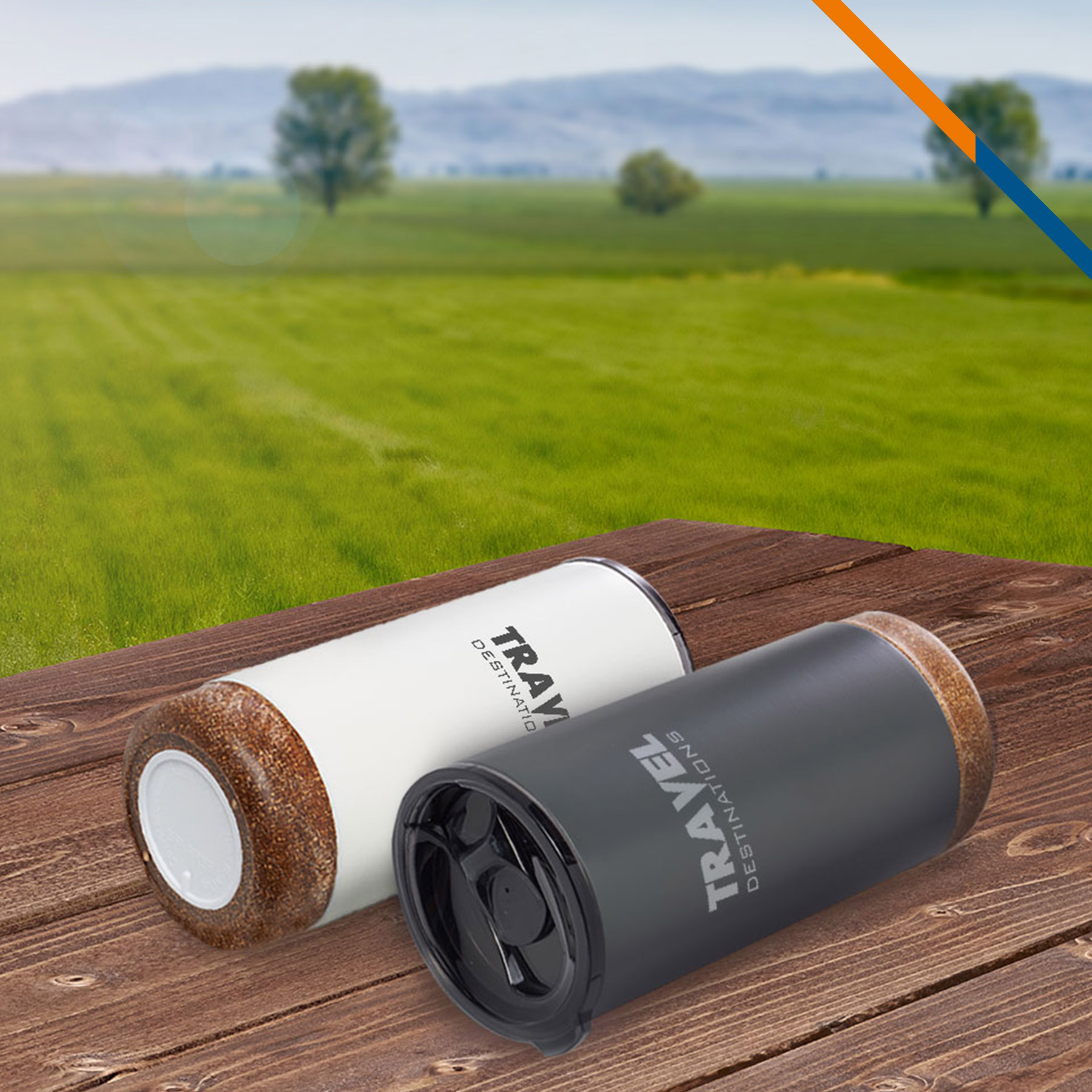 Clary Stainless Steel Travel Mug - 16 OZ. 5
