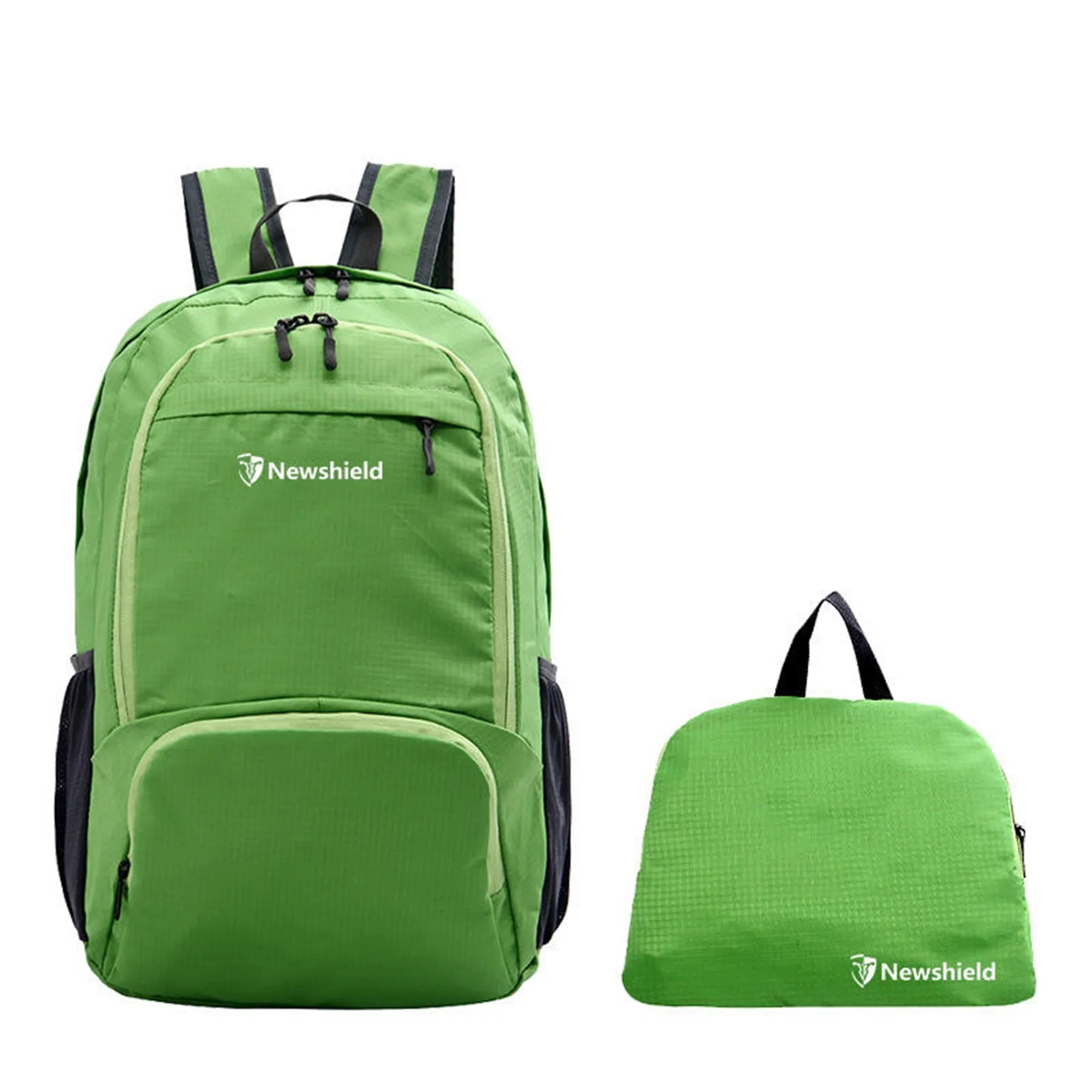 Waterproof Travel Foldable Laptop Backpack with Mesh Pockets 4