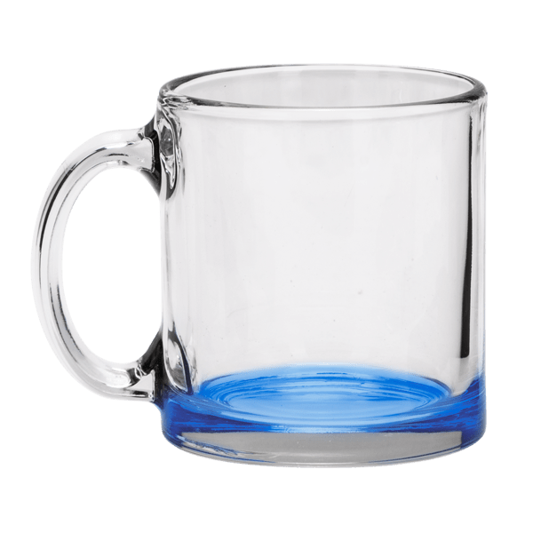 Red Eye 13 oz Libbey Clear Glass Coffee Mug 10
