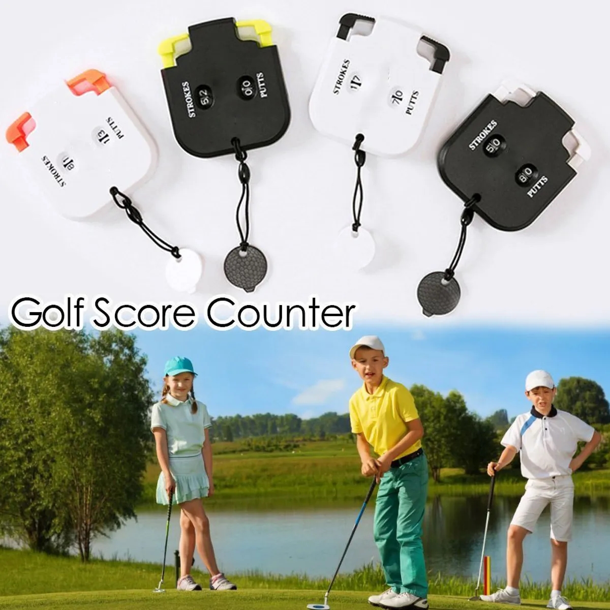 Mini Handy Golf Score Counter Two Digits for Competition 9